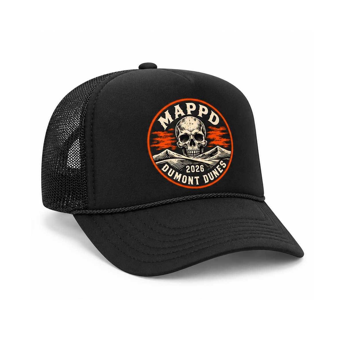 MAPPD Skull & Dunes Trucker Hat | Dumont 2026