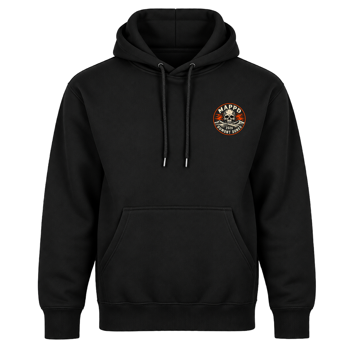 No Rest for the Riders | Dumont Dunes Halloween 2026 Hoodie