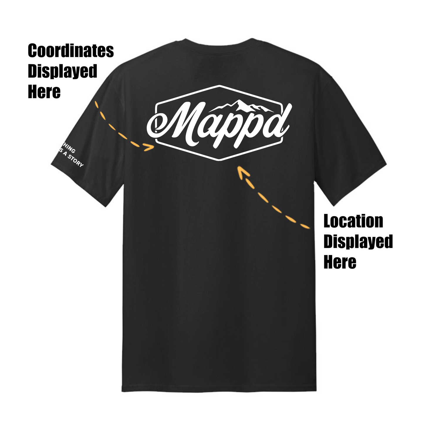 Brush Script - Mappd Clothing - TShirt