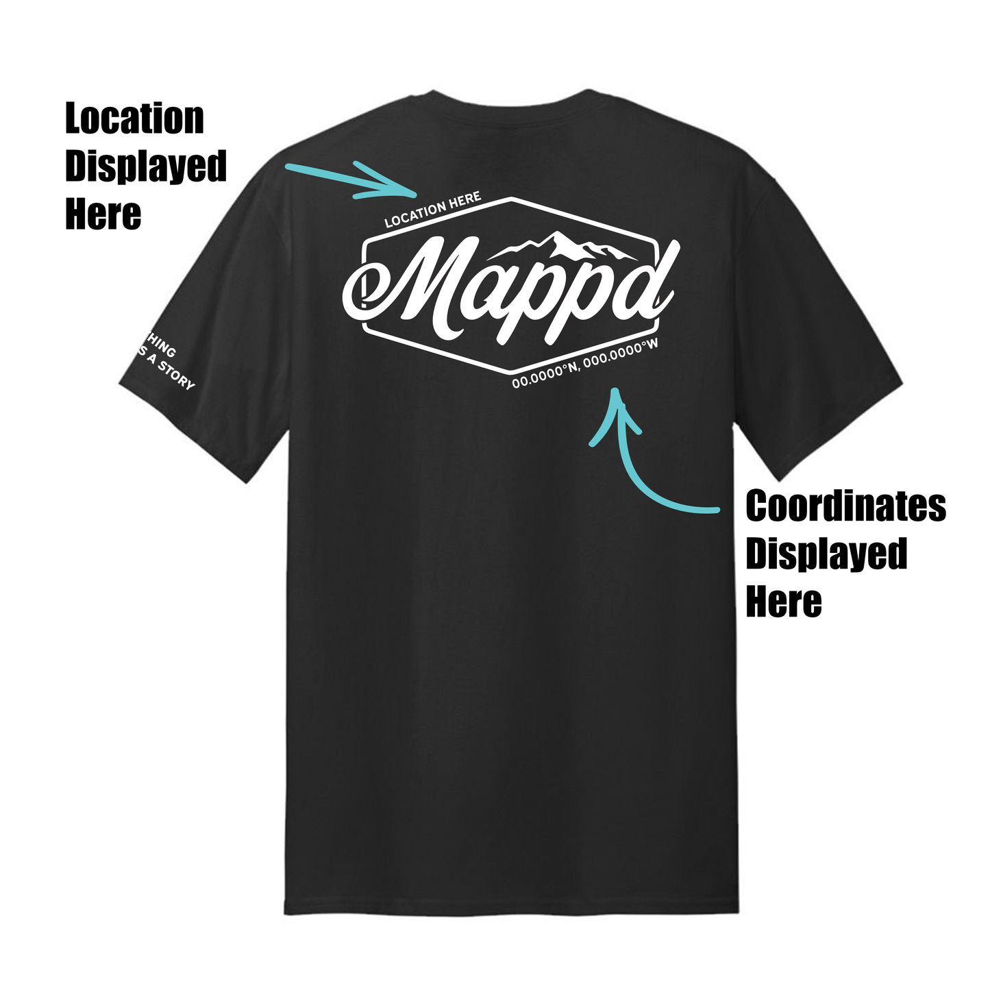 *ベテラン* MAPPD topo ロゴ - Mappd 衣類 - T シャツ - 18 色から選択可能!