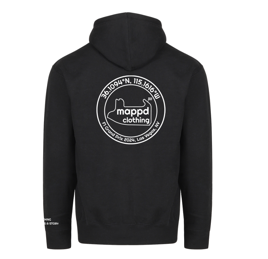 F1 Las Vegas - Mappd Clothing - Sweater / Heavy Weight Hoodie V1