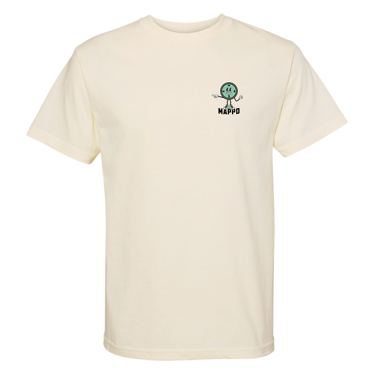 Retro Compass Mascot - TShirt