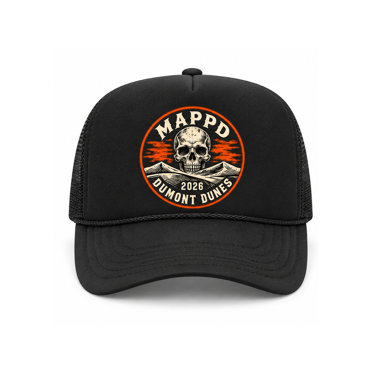 MAPPD Skull & Dunes Trucker Hat | Dumont 2026