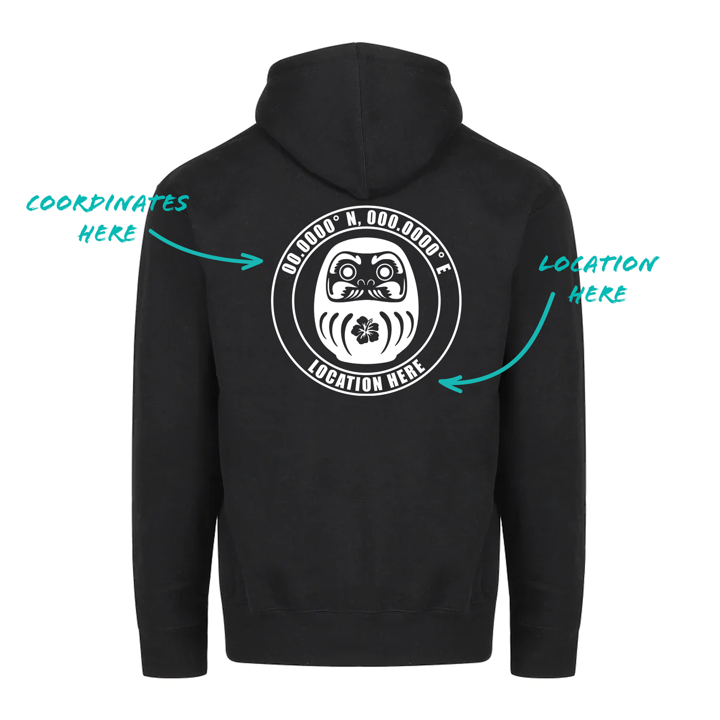 Daruma Doll - Mappd Clothing - Sweater / Heavy Weight Hoodie