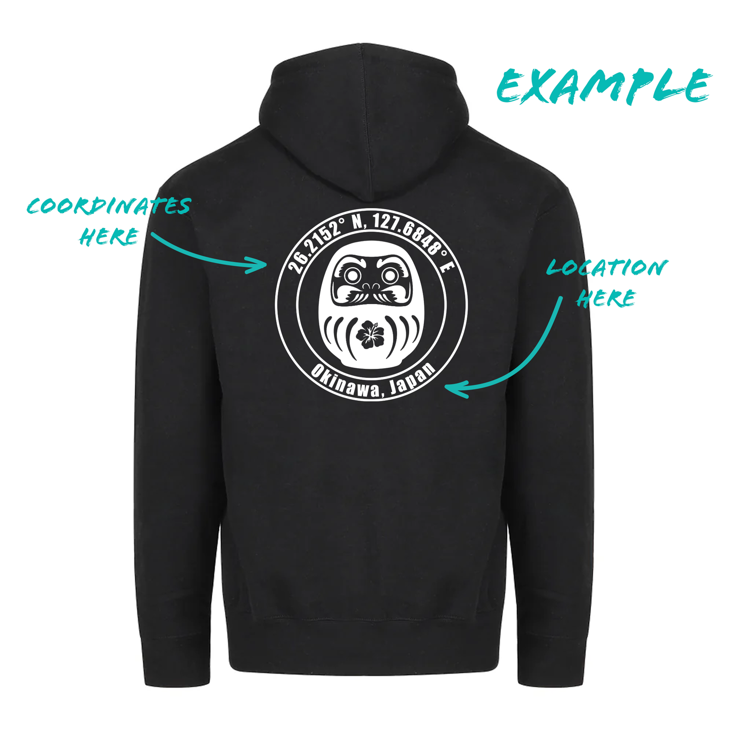 Daruma Doll - Mappd Clothing - Sweater / Heavy Weight Hoodie