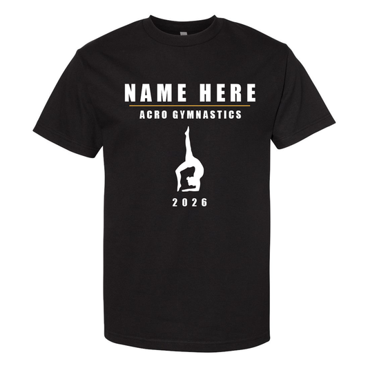 TSHIRT - Custom Acro Gymnast Athlete Design