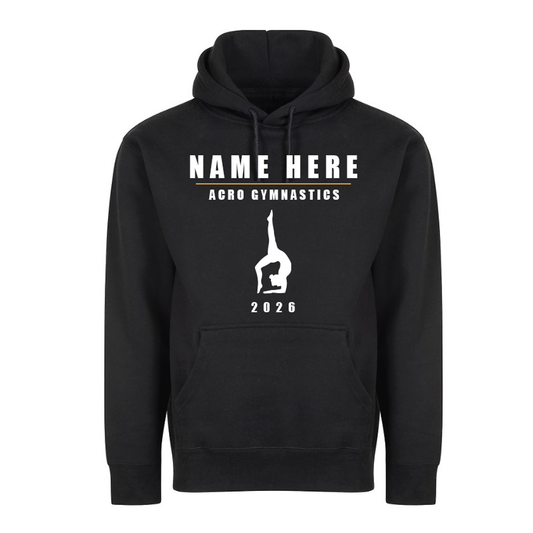 HOODIE - Custom Acro Gymnast Athlete Design