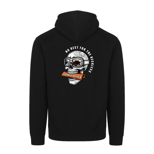 MAPPD x DUMONT DUNES — “No Rest for the Reckless” Hoodie (Orange/Pink - Options)