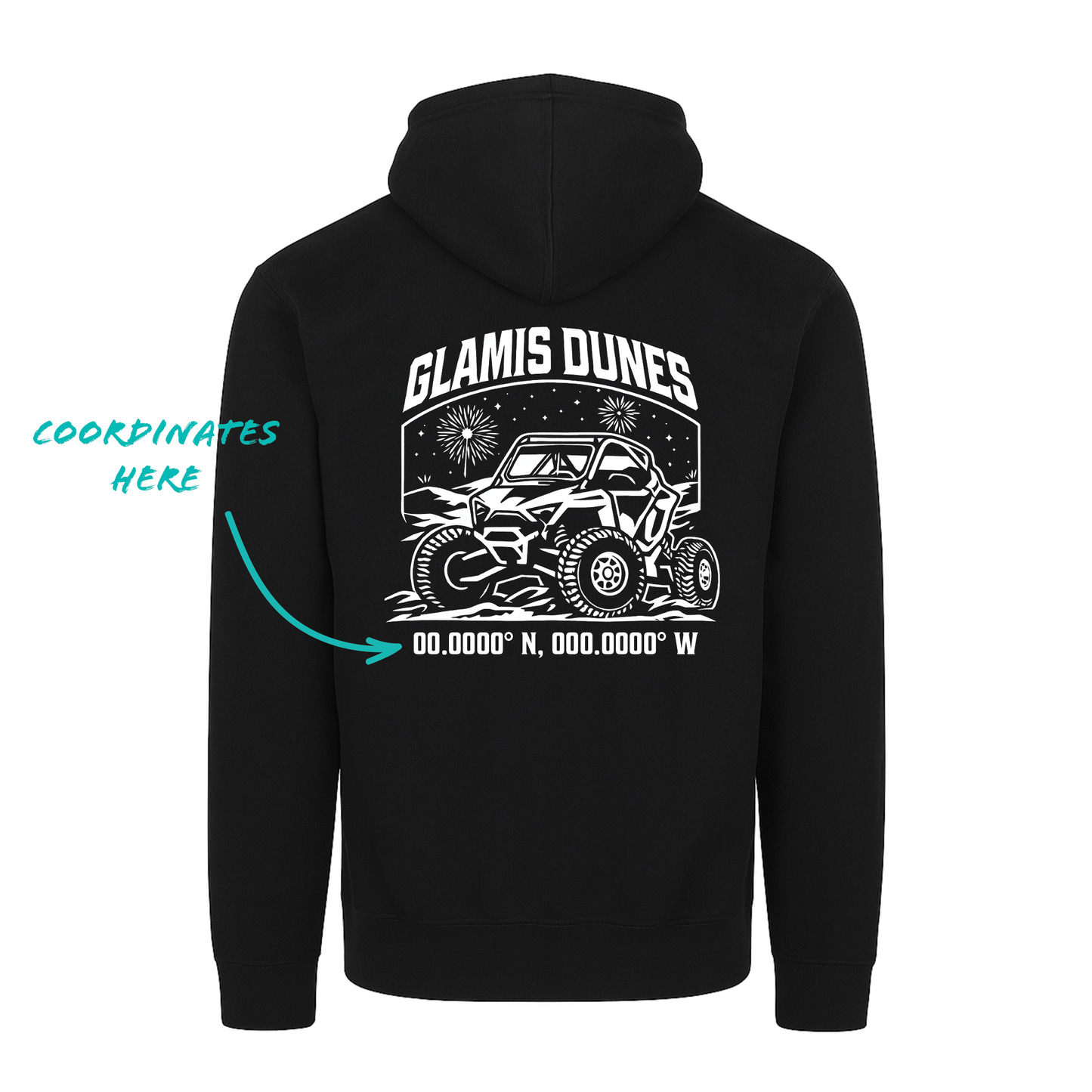 Glamis Dunes – Custom Coordinates Hoodie
