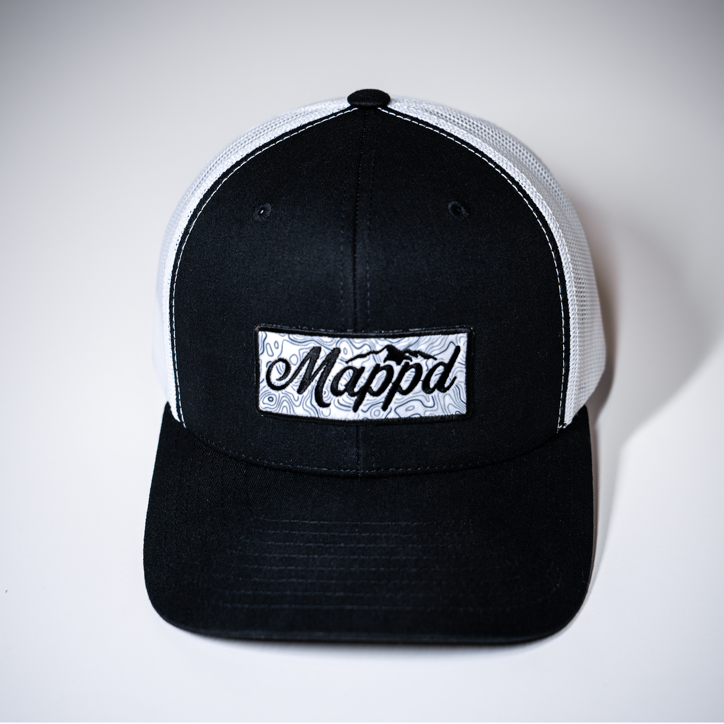 Topographic Mappd Block - Trucker Hat