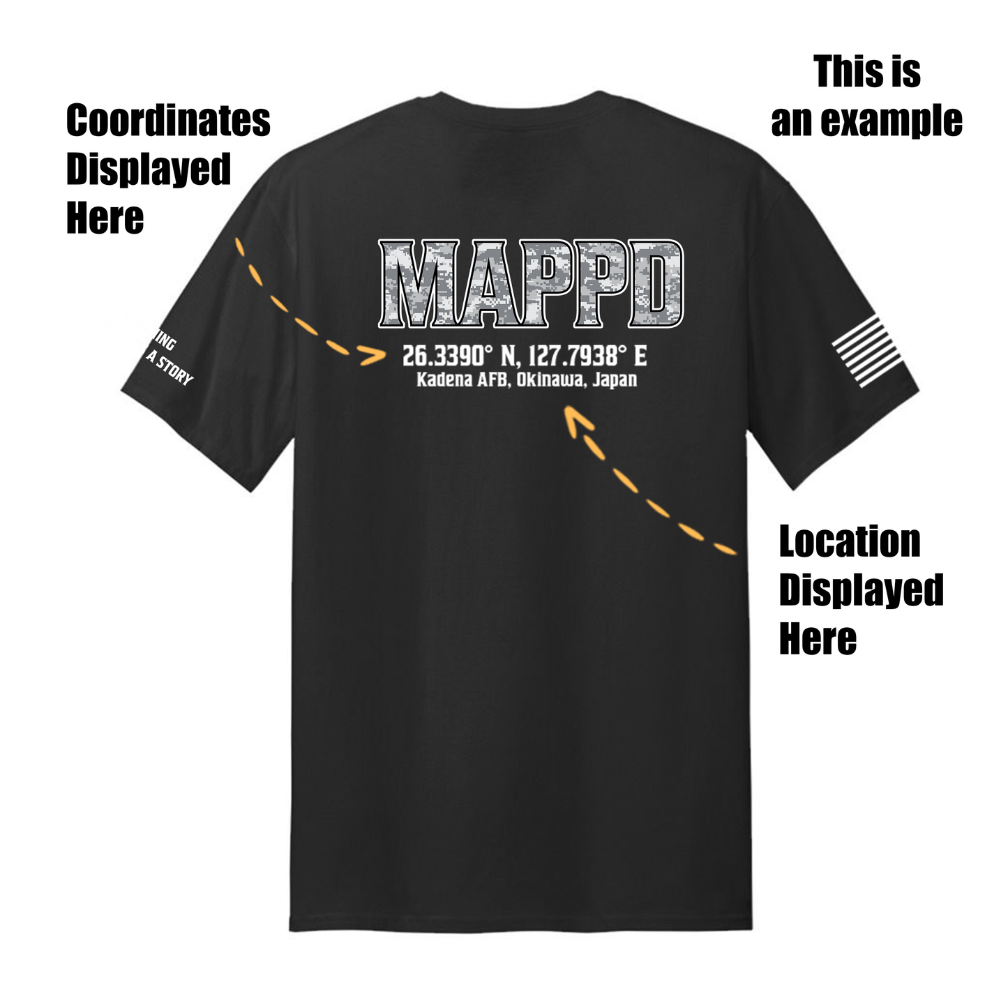 VETERAN MAPPD topo Logo - Mappd Clothing - TShirt