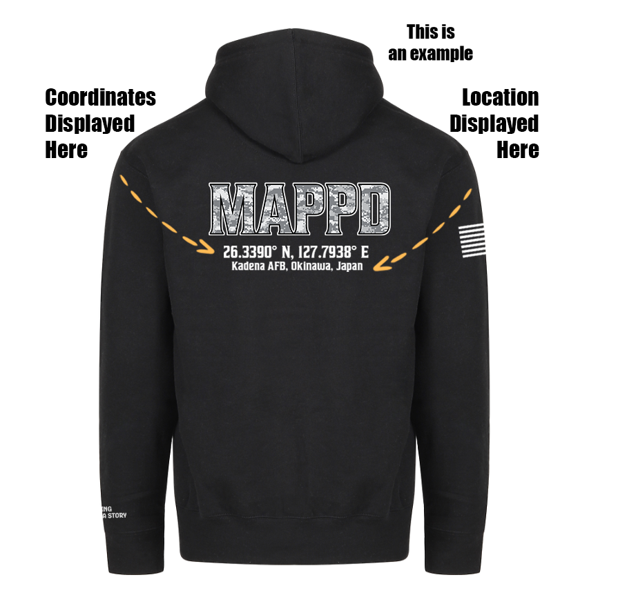 *VETERAN* Mappd Clothing - Sweater / Heavy Weight Hoodie