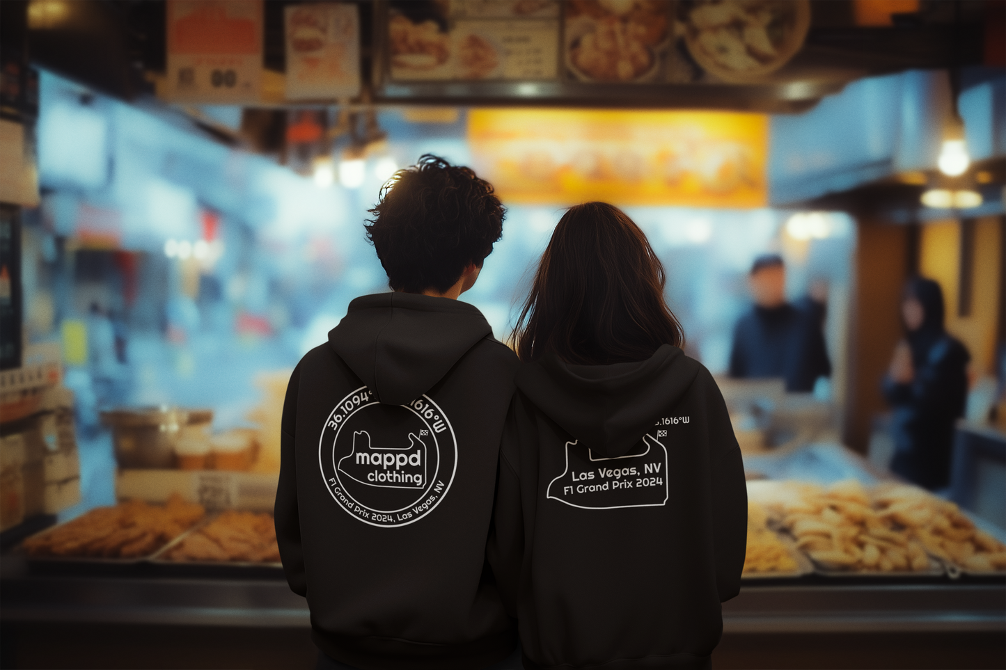 F1 Las Vegas - Mappd Clothing - Sweater / Heavy Weight Hoodie V1